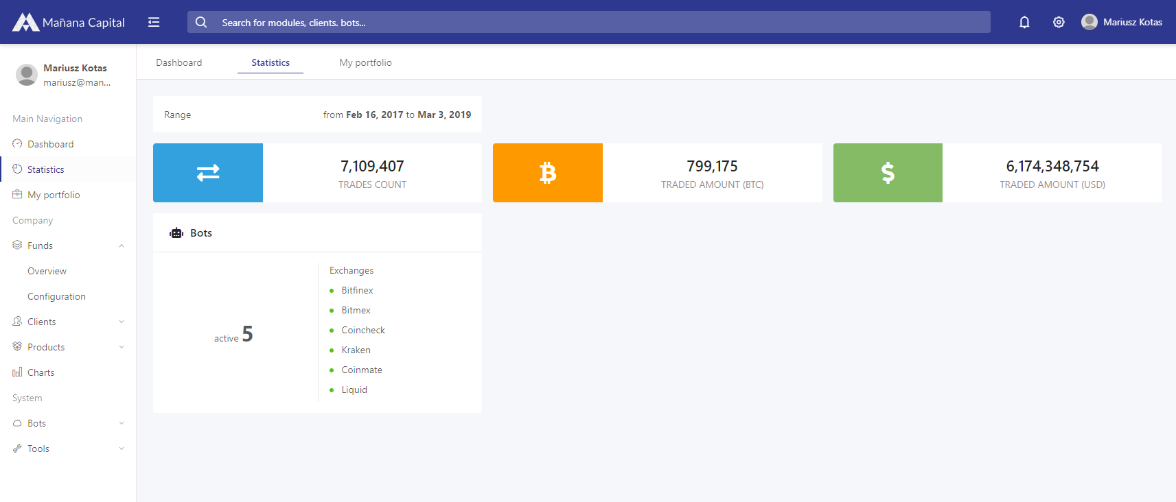 Screen of Nexus